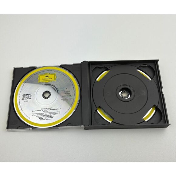 Bernstein MAHLER Symphony No. 8 & 10 - 2 CD Box Set DGG Deutsche Grammophon FE25 - Picture 5 of 8